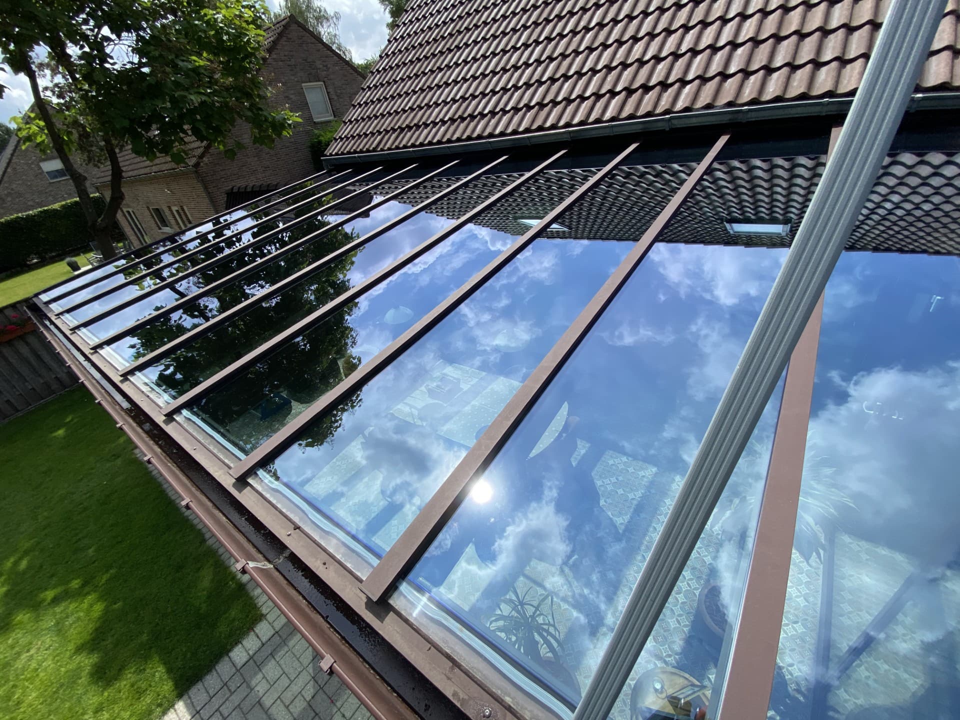 Reinigen van Afdaken