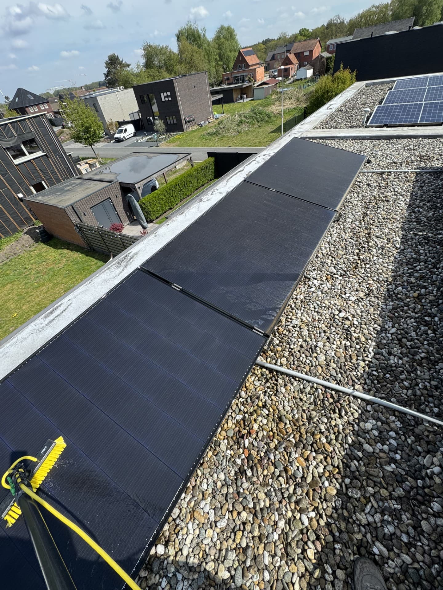 Reinigen van Zonnepanelen